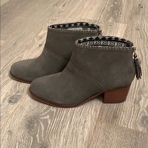 TOMS Leila Suede Bootie